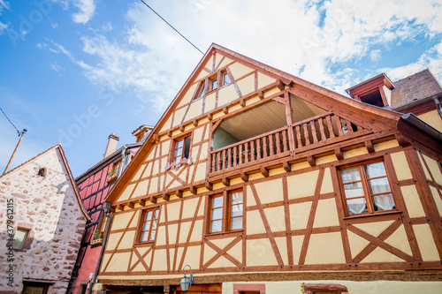 Maisons à colombages à Riquewihr