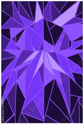 Geometric background of crystalline triangles.