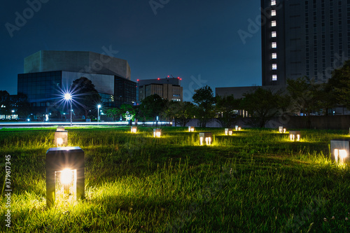 千葉ニュータウン　ビジネス街　公園 photo