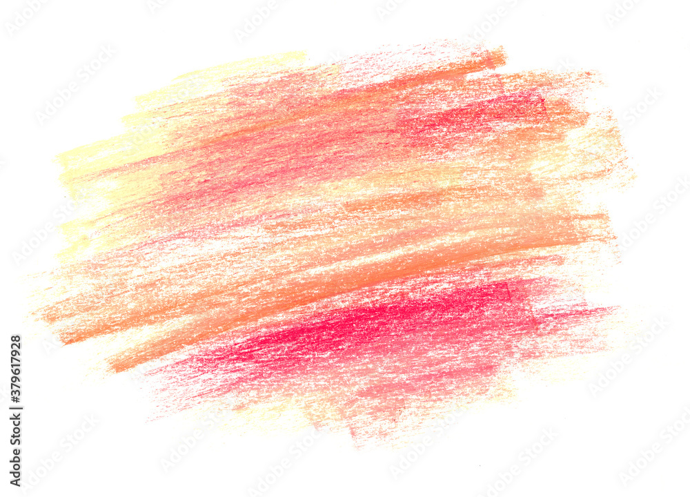hand drawn abstract crayon spot background