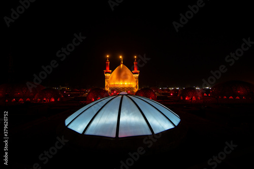 Al-Abbas Ibn Ali shrine in Karbala, Iraq photo