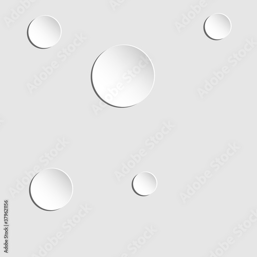 silver blank template sticker