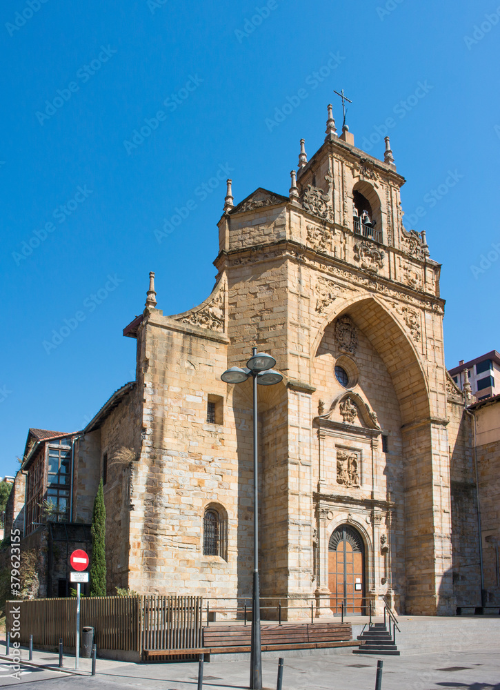Obraz premium Church in Bilbao (in Spanish Iglesia de San Nicolás Bilbao) Northern Spain Province of Biscay