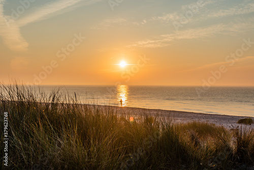 sunrise over the baltic sea