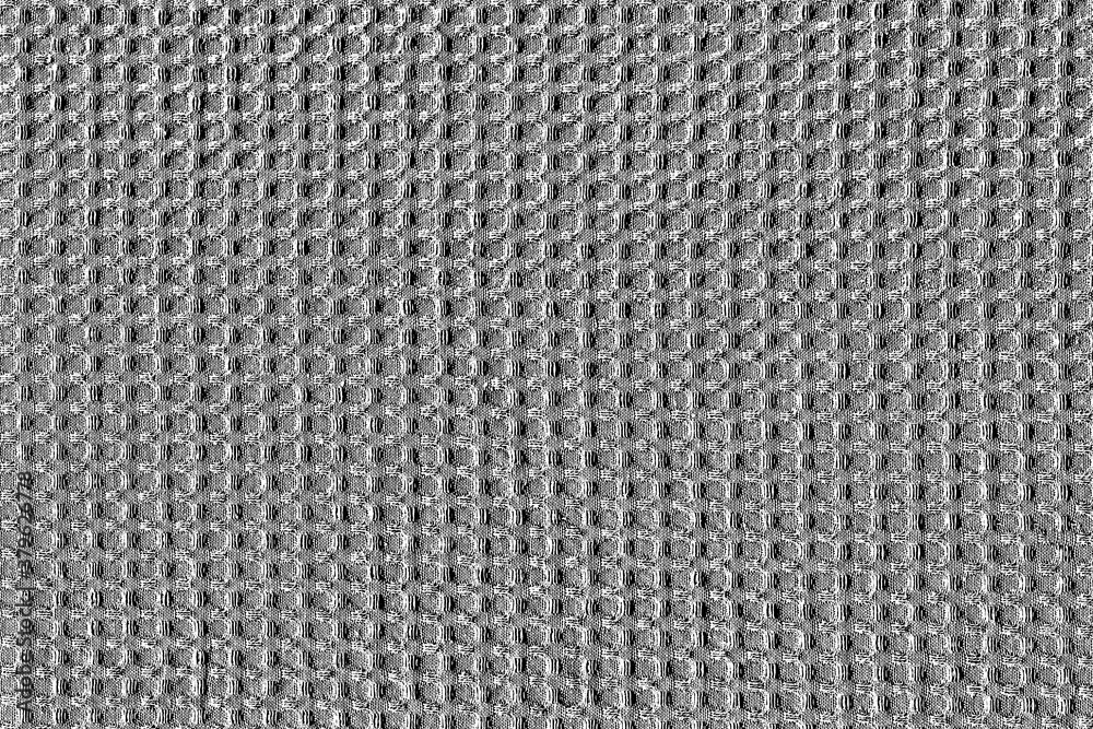 The texture of a coarse natural cotton fabric of the grey color of a kitchen towel. Abstract background of rough gray fabric. Burlap. The texture of a coarse natural cotton fabric of the grey color of a kitchen towel. Abstract background of rough gray fabric. Burlap.