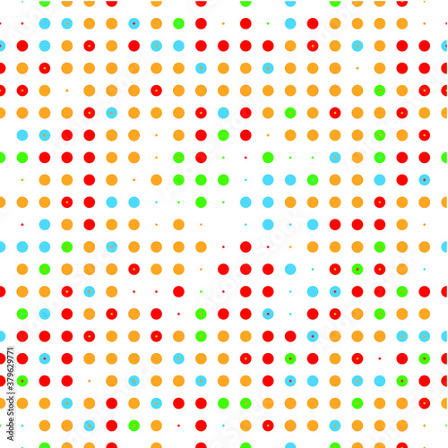 Circle Abstract Pattern.dotted Seamless texture.Halftone vector background.Polka Dots 