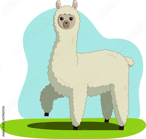 illustration of a cartoon dog