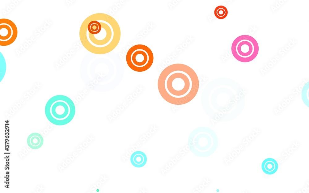 Light Green, Red vector background with spots. Light Green, Red vector background with spots.