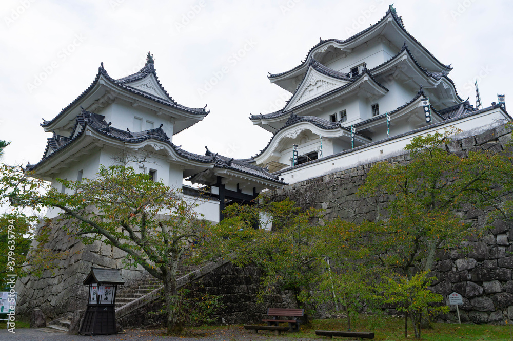A center of Igaueno castle in Japan