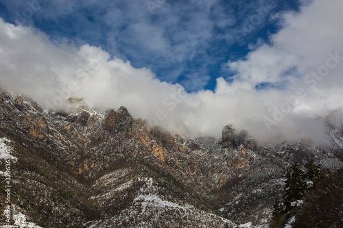 Winter in Bergueda mountains, Barcelona, Catalonia, Pyrenees, Spain © Alberto Gonzalez 