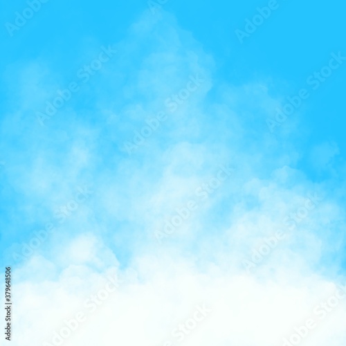 blue sky with clouds 