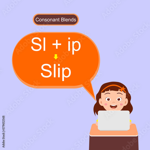 consonant blends worksheet education preschool slip