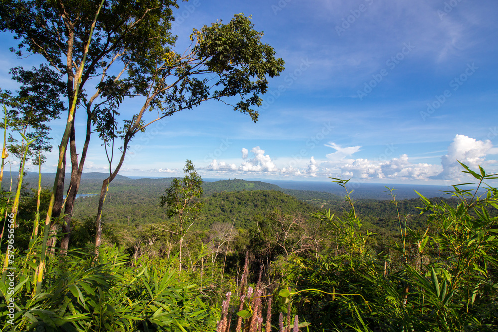 The beautiful green mountain and beautiful nature The beautiful green mountain and beautiful nature