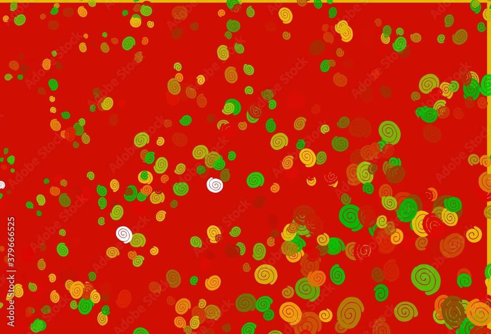 Light Green, Red vector background with abstract lines. Light Green, Red vector background with abstract lines.
