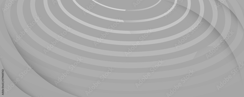 Fototapeta premium Light Memphis Fluid Shapes. 3d Flow Lines Banner. 