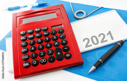 Finances 2021  and Business Background photo