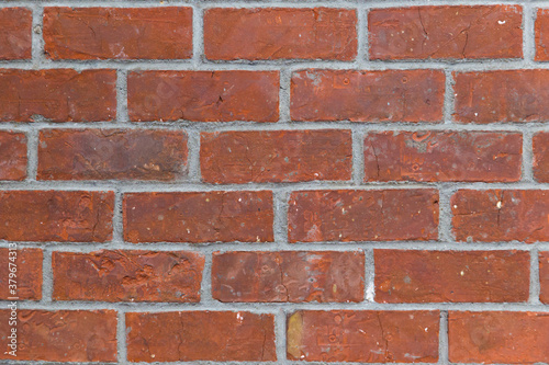 red brick wall textured background 