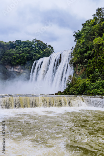 Scenery of Huangguoshu Waterfall in Guizhou  China