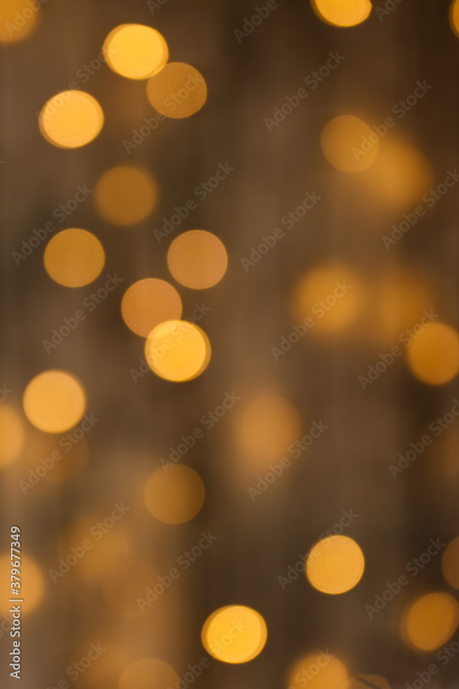 Fototapeta premium Abstract circular bokeh background. Christmas light bokeh background