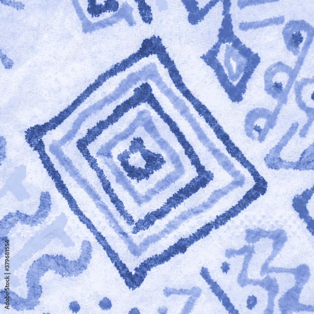Indigo Abstract Ethnic Texture. Artistic Grunge. Indigo Abstract Ethnic Texture. Artistic Grunge.