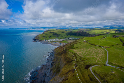 Aberystwyth, Ceredigion, West Wales, UK, popular tourist destination