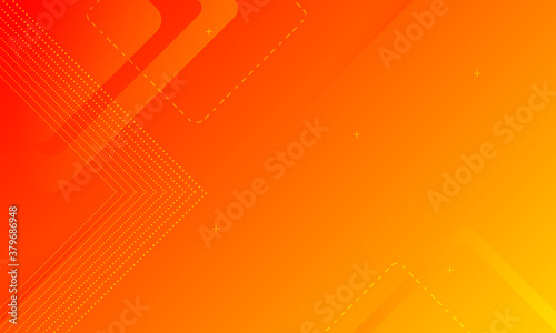 dynamic orange background gradient, abstract creative scratch digital background, modern landing page concept vector, with line and square shape. photo