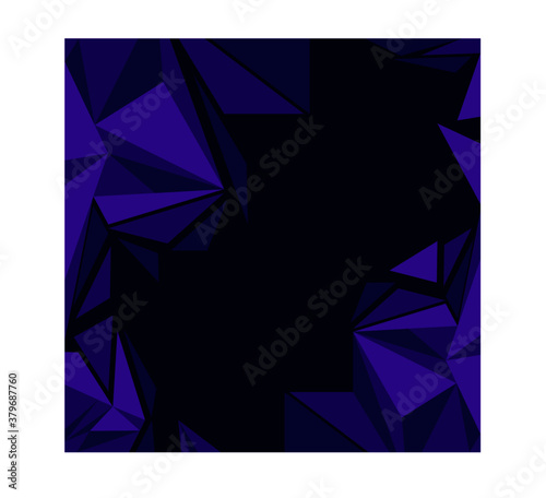 vector geometric polygonal abstract background with triangles.