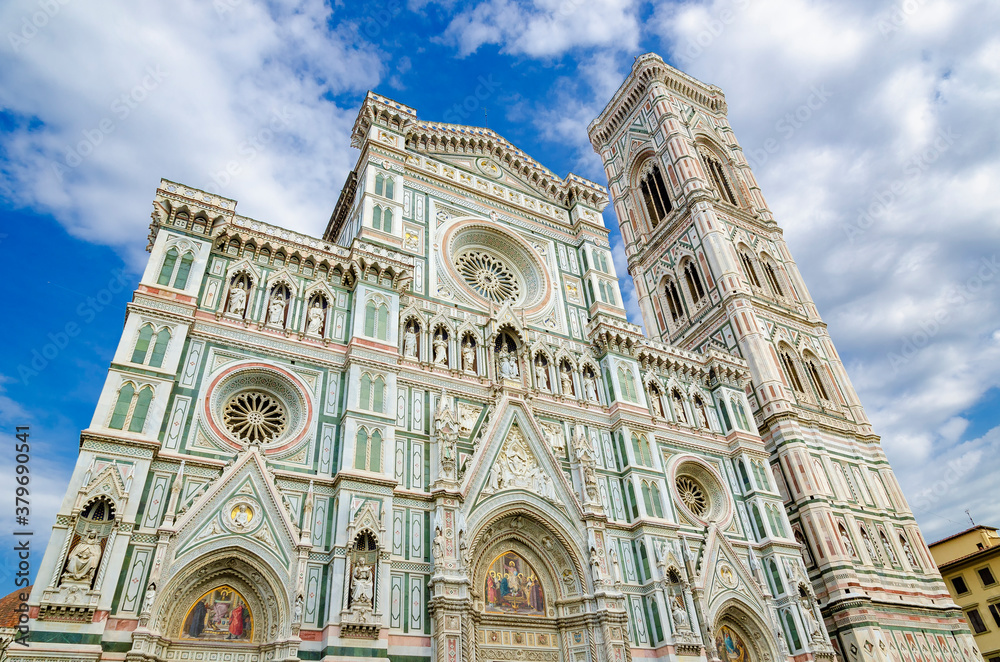 Florence Cathedral facade, Italy