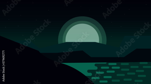 landscape vector