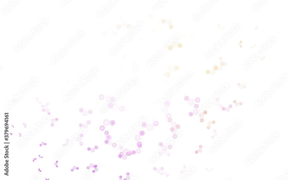 Light Pink, Red vector template with circles. Light Pink, Red vector template with circles.