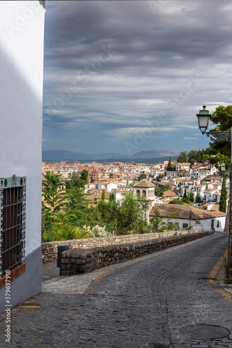 street in the albacin, Granada