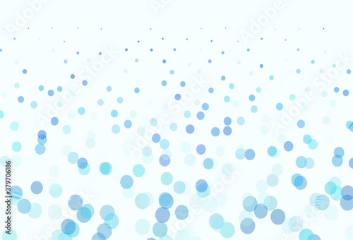 Light BLUE vector backdrop with dots.