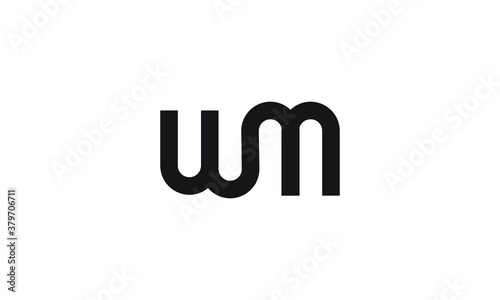 UM letter logo design 