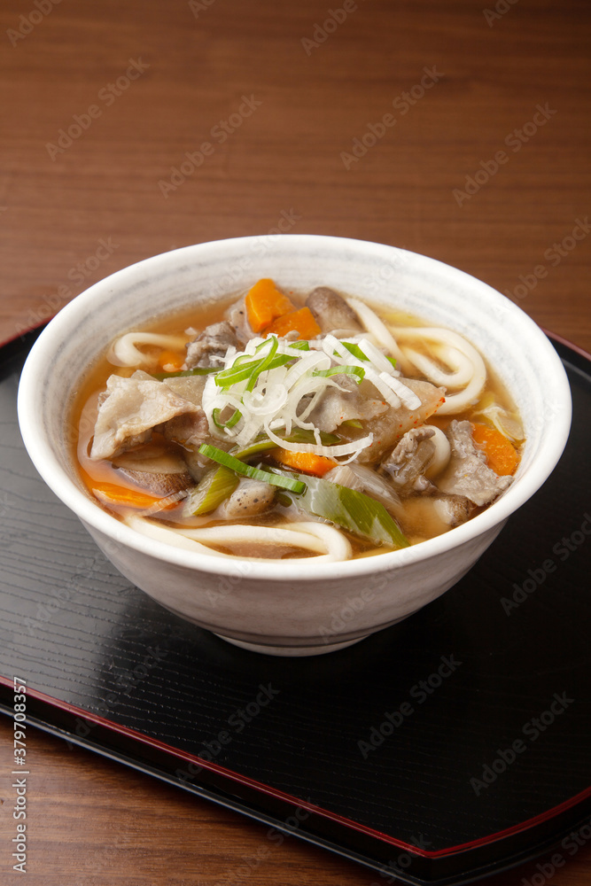豚汁うどん 豚汁うどん