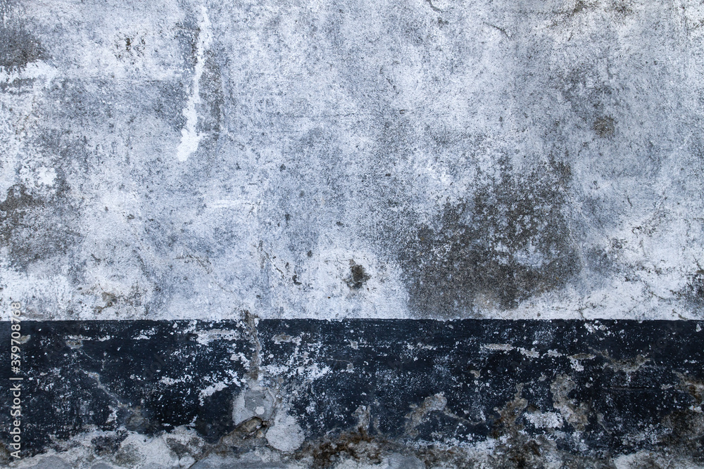 Obraz premium Old painted concrete wall