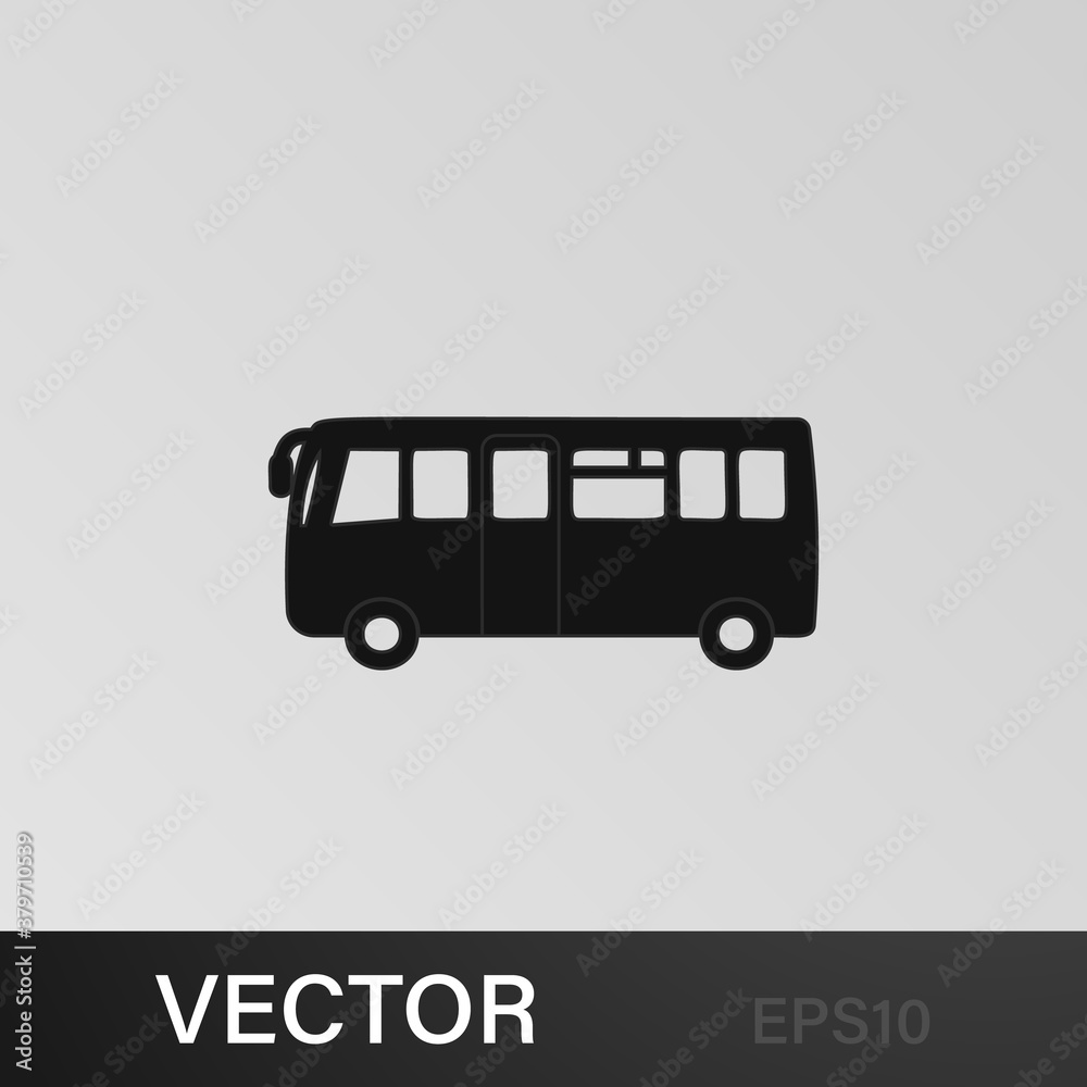 city bus icon. Element of car type icon. Premium quality graphic design icon. Signs and symbols collection icon for websites, web design, mobile app
