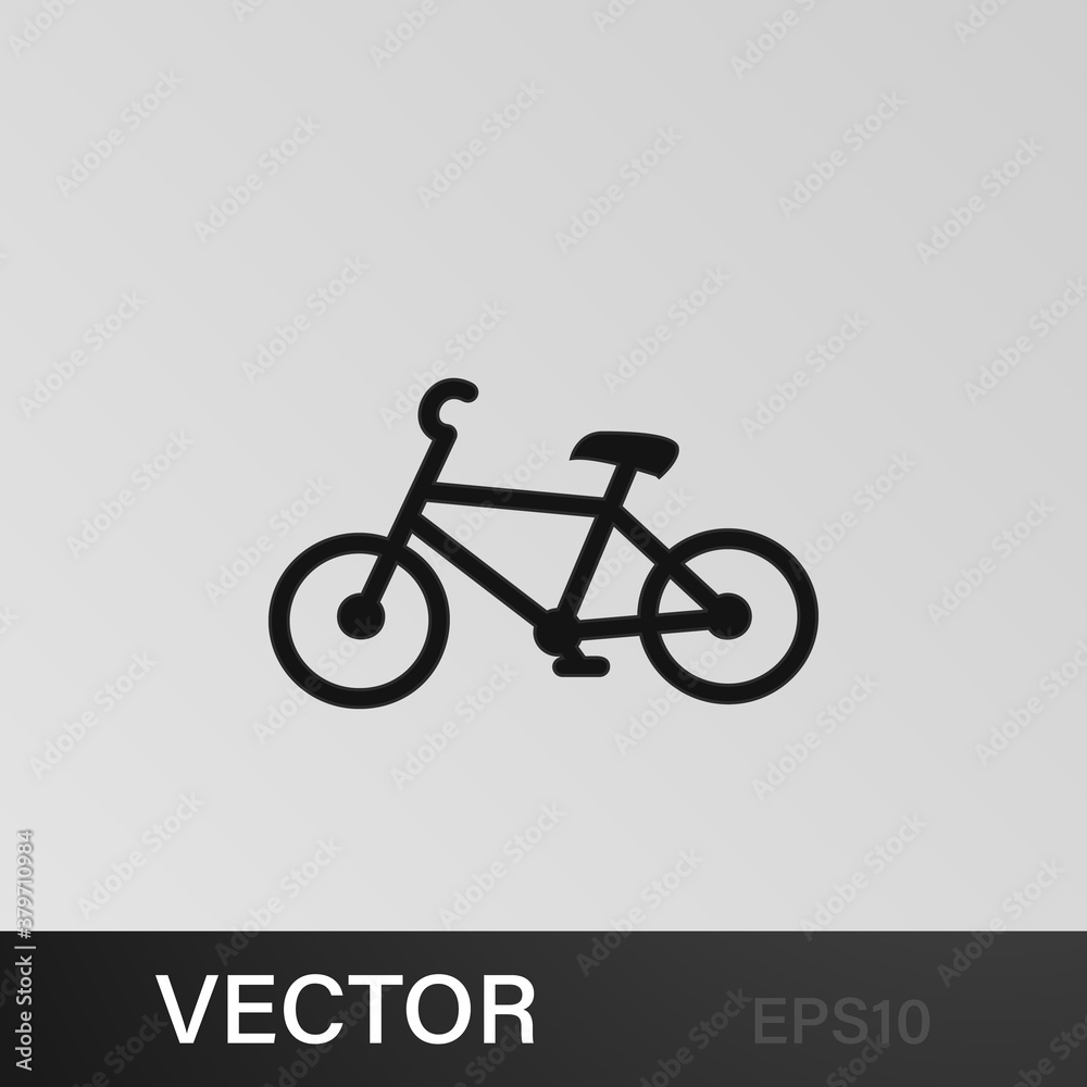 Fototapeta premium a bike icon. Element of car type icon. Premium quality graphic design icon. Signs and symbols collection icon for websites, web design, mobile app