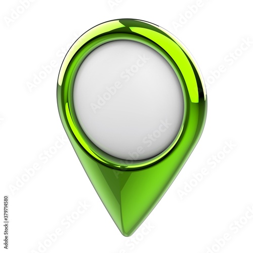 location pins. Location symbol. Navigator pin checking. Location map icons 3D illustration.
