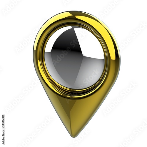 location pins. Location symbol. Navigator pin checking. Location map icons 3D illustration.