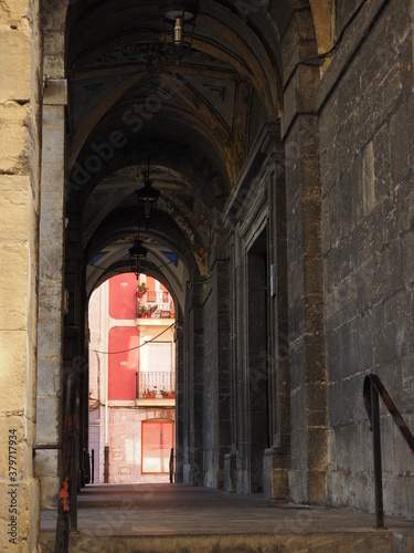 view of the church of ORDUÑA in BASQUE COUNTRY