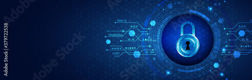 Data protection, privacy, and internet security concept. Cybersecurity for business and internet project. Vector illustration of a data security services.