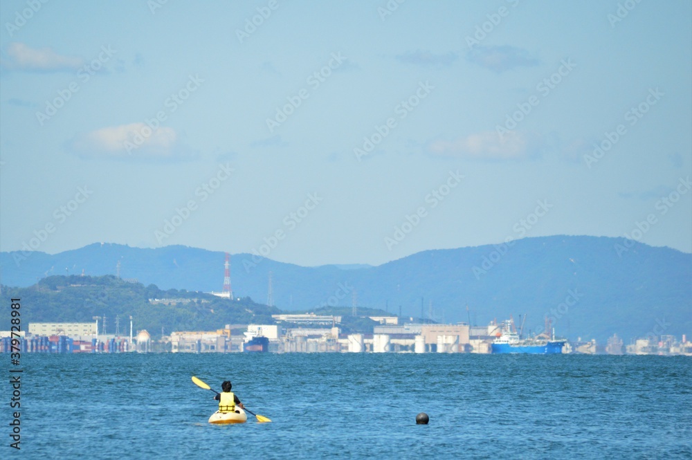 Obraz premium カヌー体験