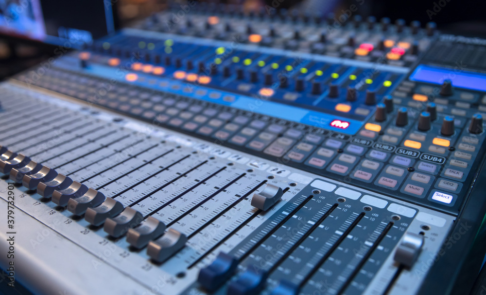 audio sound mixer with buttons audio sound mixer with buttons