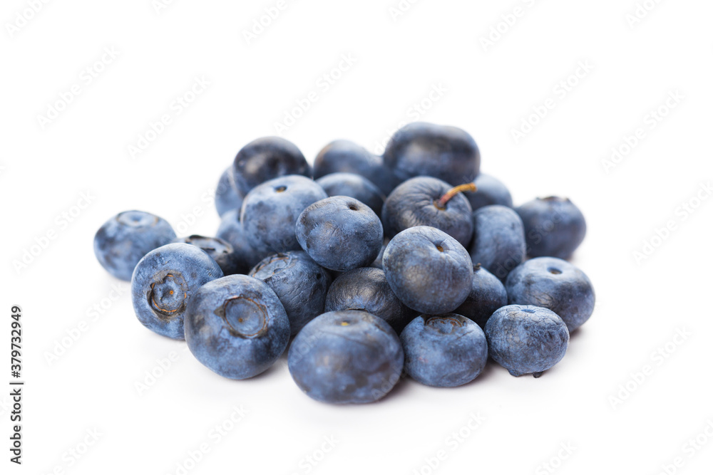 heap of blueberries isolated on white background heap of blueberries isolated on white background