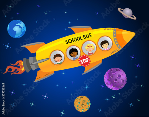 Space School Bus