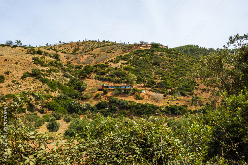 Beautiful views in the village of Tamraabet