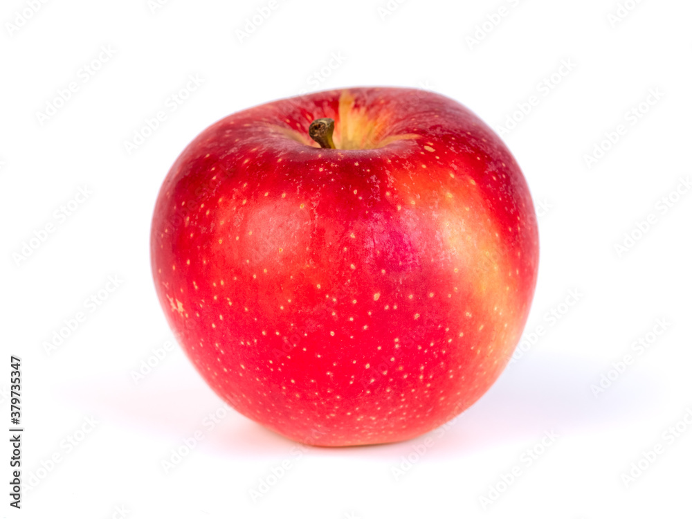 Fresh red apple isolated on white background, food Fresh red apple isolated on white background, food