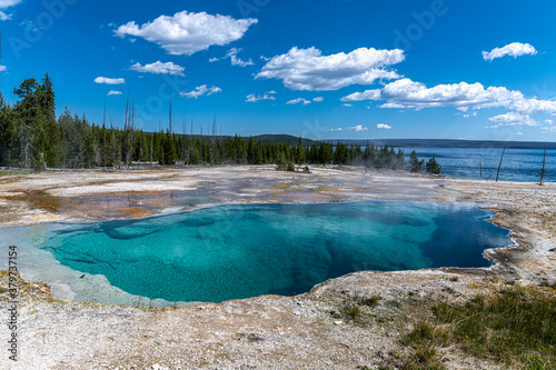 Abyss Pool, West Thumb Geyser Basin Area, Yellowstone National Park