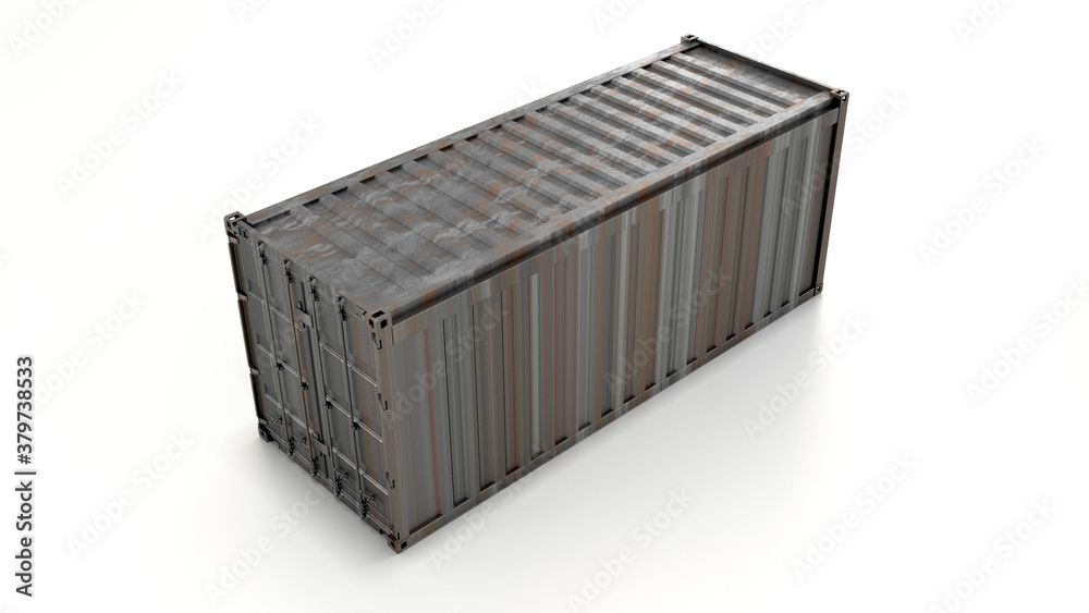 Container cargo, logistics industry, 3d rendering Container cargo, logistics industry, 3d rendering