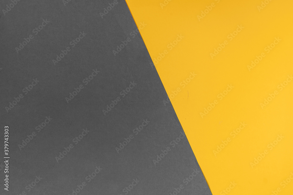 Yellow and grey background